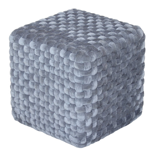 Fairmont Park Tripolia 40Cm Wide Square Solid Colour Cube Ottoman